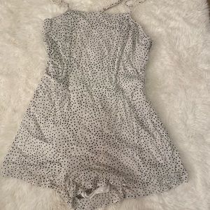 polka dot romper